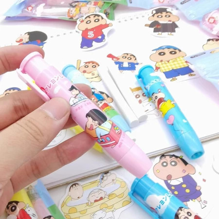 

HYPE N FANCY KARET PENGHAPUS SETIP CETEK MEKANIKAL DEPRESSIBLE KARAKTER KARTUN SHINCHAN ERASER HAPUSAN LUCU IMUT