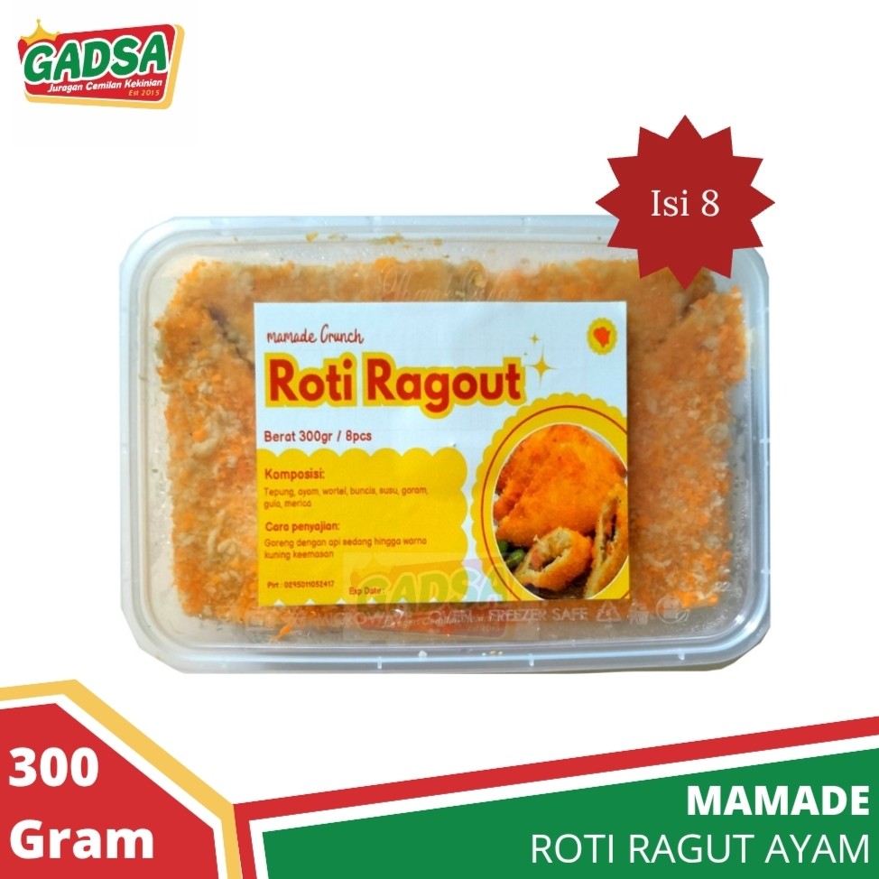 

Roti Goreng Ragut Ayam isi 8
