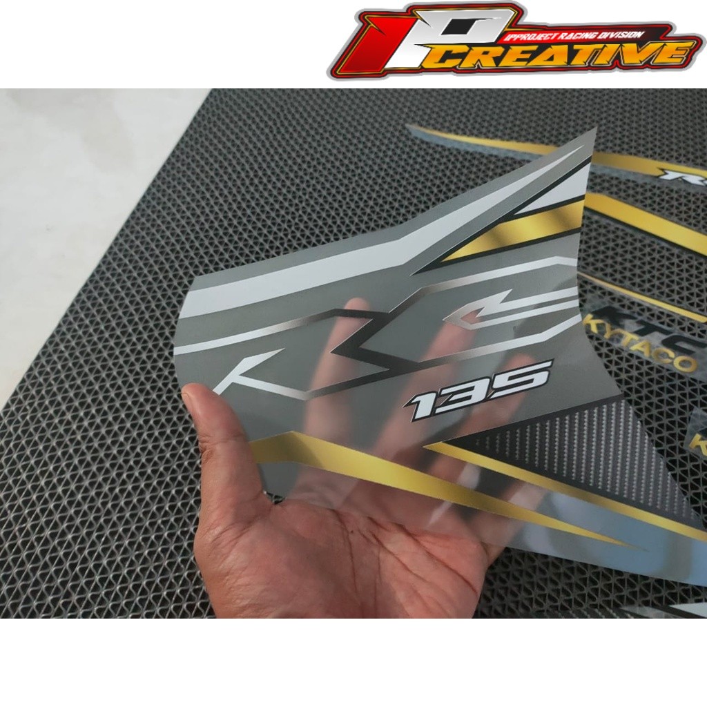 STRIPING TRANSPARAN MX OLD EXCITER 135LC