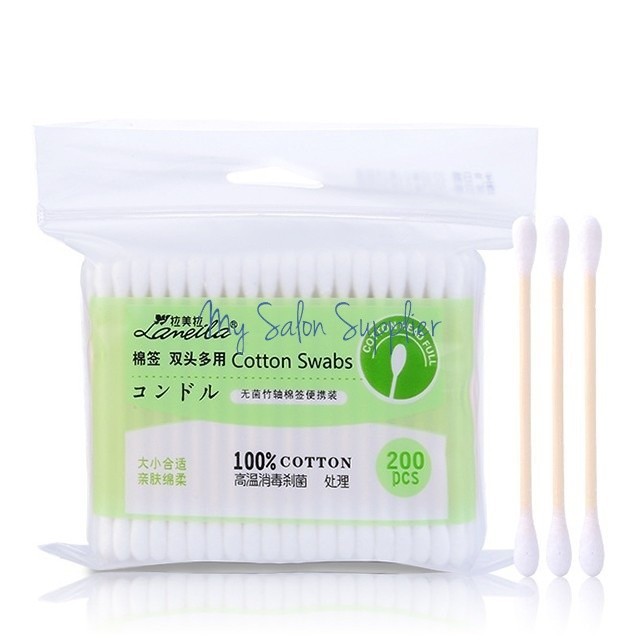 Cotton Buds isi 200 Lameila A651 (diskon)