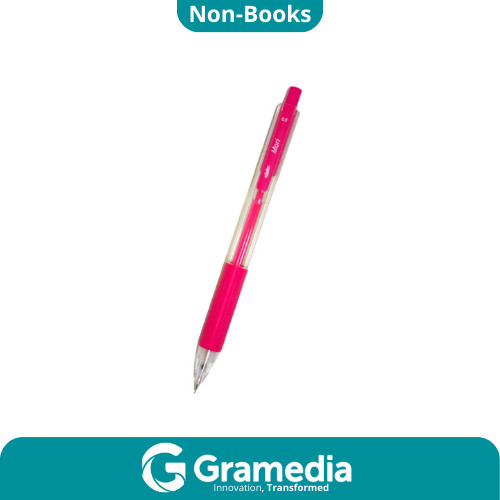 

[Gramedia Cijantung] ESTUDEE MORI MECH.PENCIL TRIGRIP 0.5 PINK EMP-182