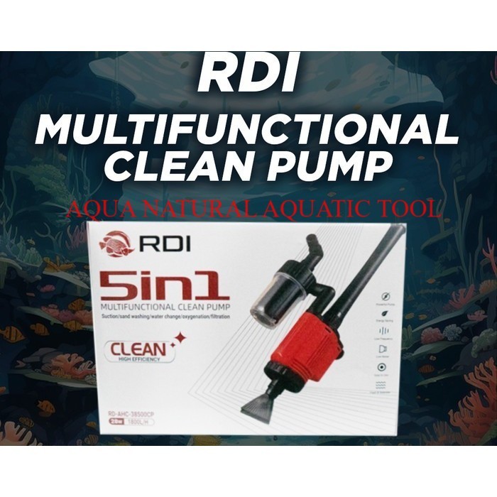 Cleaner Pump Otomatis RED DRAGON INDONESIA RDI MULTI FUNCTIONAL AUTOMATIC CLEANER PUMP AQUARIUM RDI 