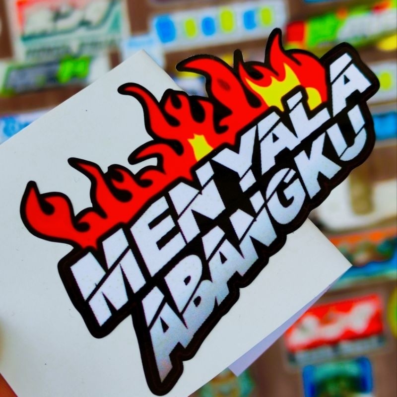 

STIKER MOTOR ( BARU) MENYALA ABANGKU GLOSSY (BARU)