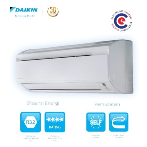 Ac Daikin Split 1/2 PK Standard STV 15 CXV Malaysia