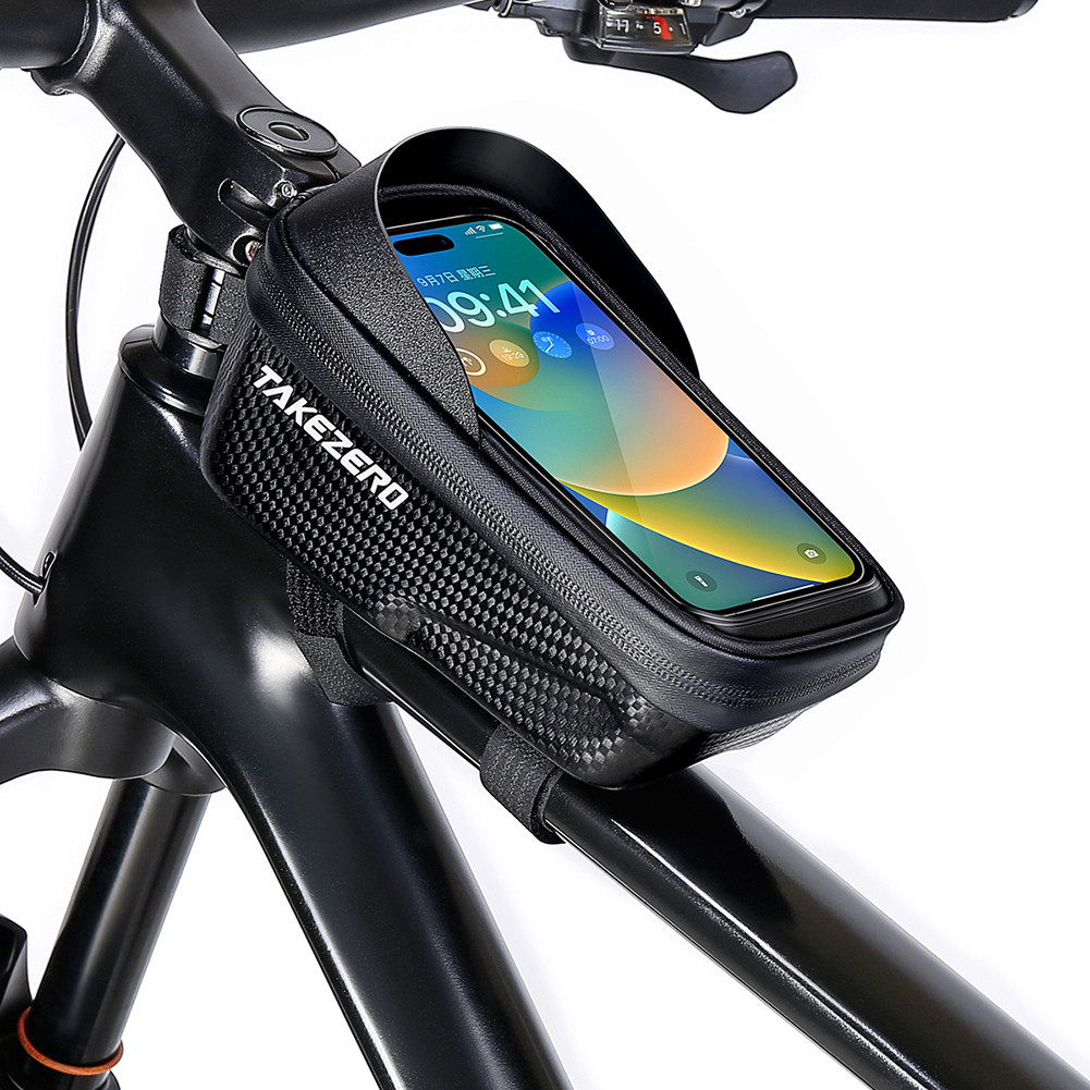 Bicycle Bag Waterproof Touch Screen Cycling Bag Top Frame Tube Bag MTB Road Bike Bag Phone Case Bike