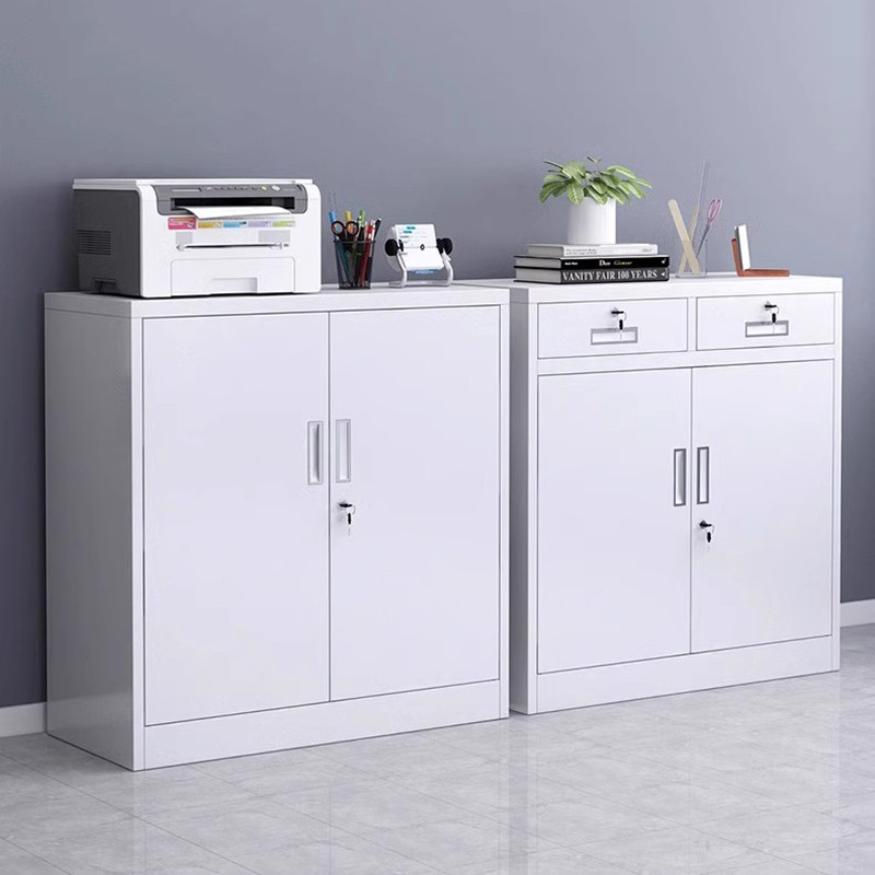 

White Cabinet Cabinets For Living Room Document Storage Tool Box Office Accesories Closet Filing File Organizer Garage Built-in