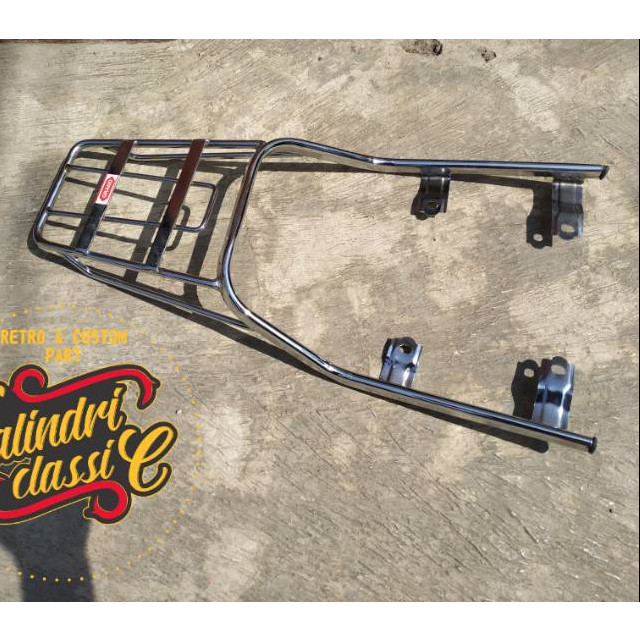 Begel Behel belakang jepit Honda Astrea Grand Sabit legenda 2 Tahun 95 96 97 bahan tebal full crom