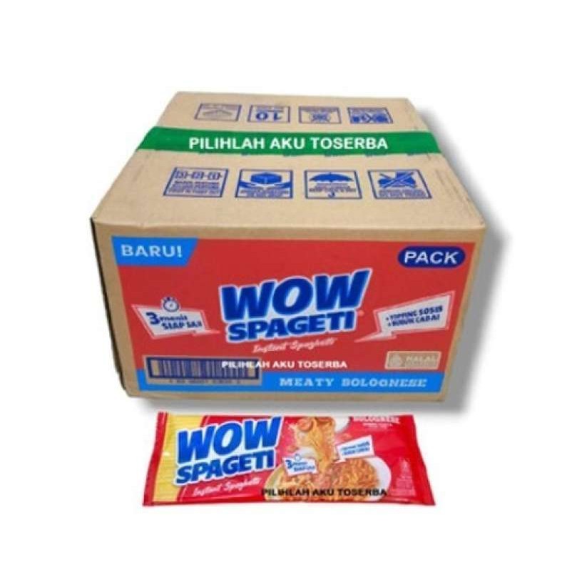 

Wow spaghetti bolognese [84g/1karton/8rcg/40pcs]