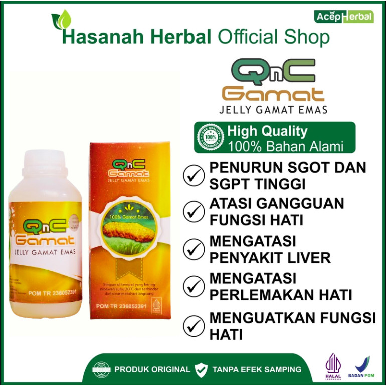 

Obat Penurun SGOT dan SGPT Tinggi Atau Gangguan Fungsi Hati Pada Anak Atau Dewasa QnC Gamat Jelly Gamat Emas