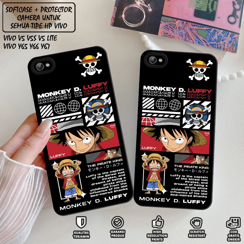 SOFTCASE VIVO 1601 - Case Vivo 1601 - Casing Hp Vivo 1601 Motif ONE PIECE - Case Hp Vivo 1601 - Casi