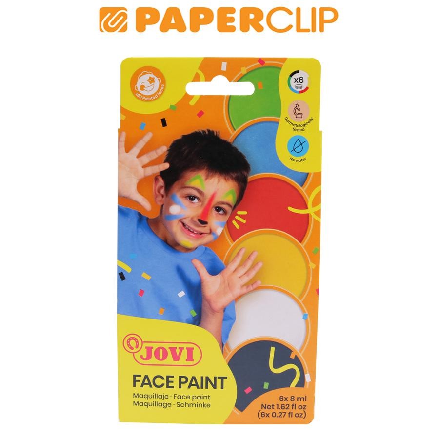 

CAT WAJAH / FACE PAINT JOVI 171 SET 6C