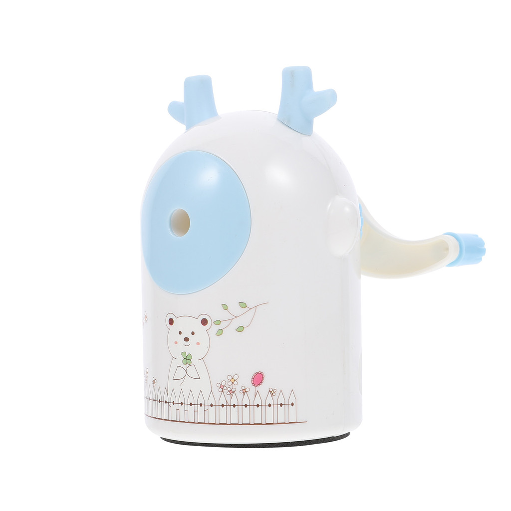 

Pencil Sharpener Cartoon Sharpeners Lovely Handheld Students Stationery Creative Plastic Metal Manual Child