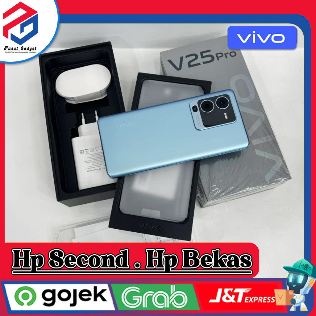 Vivo V25 Pro 5G Ram 12 Rom 256GB Second Pusat Gadget