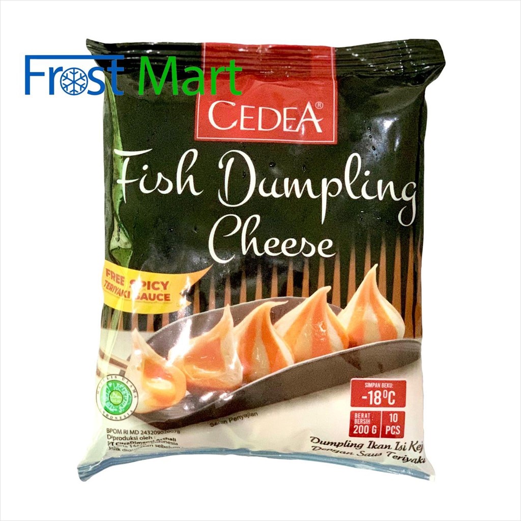 

Dumpling Baso Ikan Isi Keju Cedea 200Gr