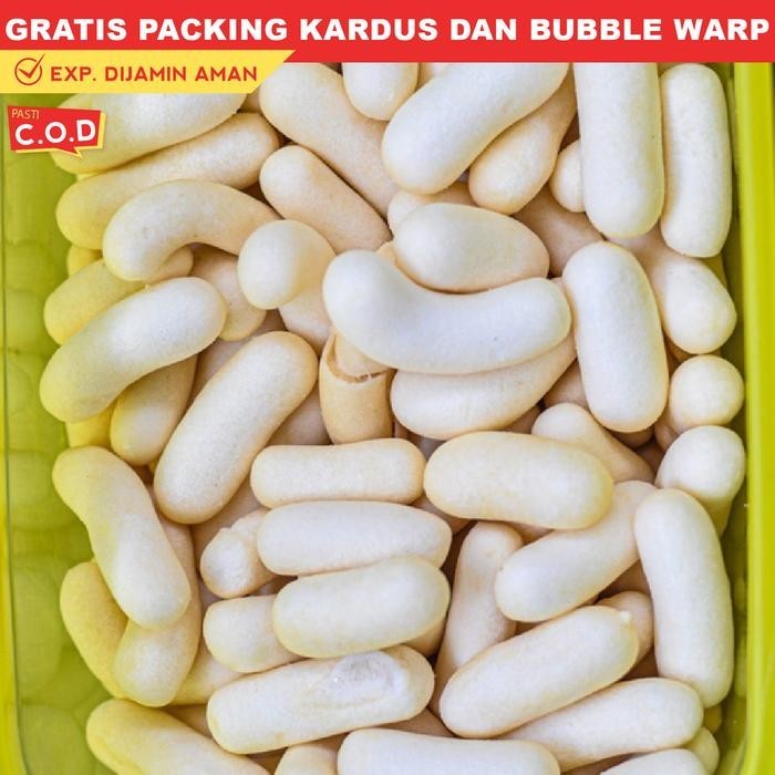 

pilus ikan 500 gram snack makanan ringan cemilan camilan jajanan kiloan grosir murah - pilus ikan