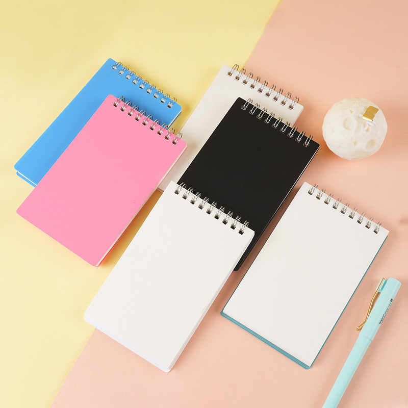 

A7 Pocket Notebook Portable Mini Memo Simple Small Notepad Coil Booklet Office Stationery