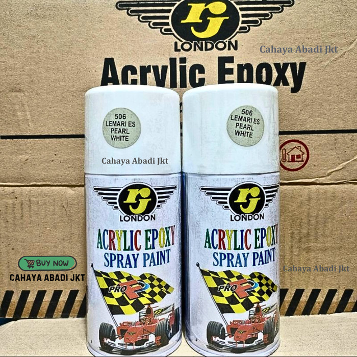 Cat Semprot RJ LONDON 506 Lemari Es Pearl White 300cc
