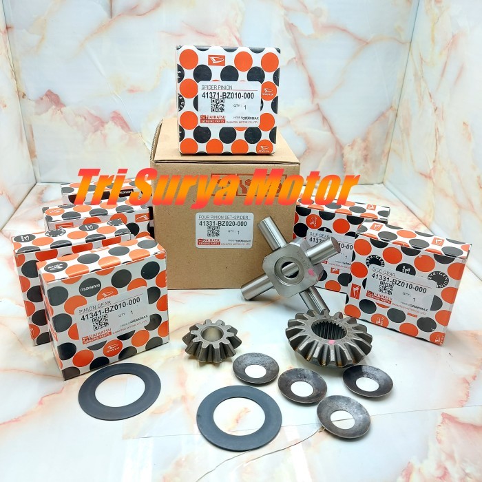 FOUR PINION SET GIGI GARDAN BOLU SET SPIDER GRANDMAX AVANZA XENIA BARU