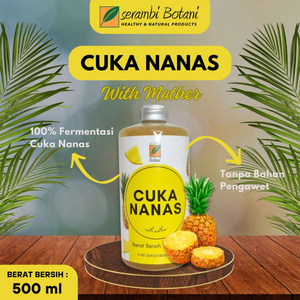 

Cuka Nanas With Mother Original Serambi Botani - Atasi Diabetes
