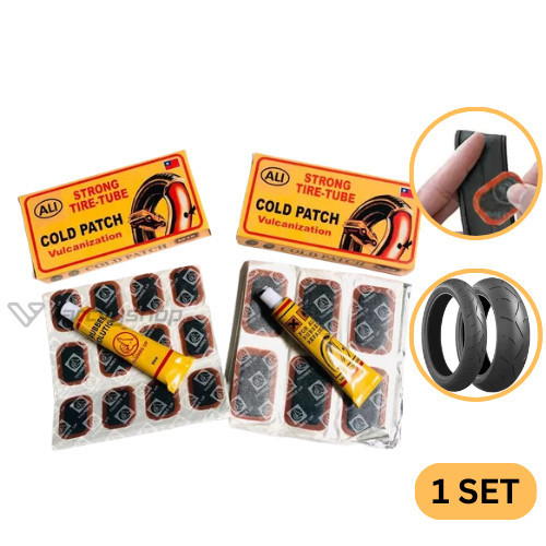 Tip Top Tambal Ban Cold Patch Penambal Ban Mobil Motor Repair Kit