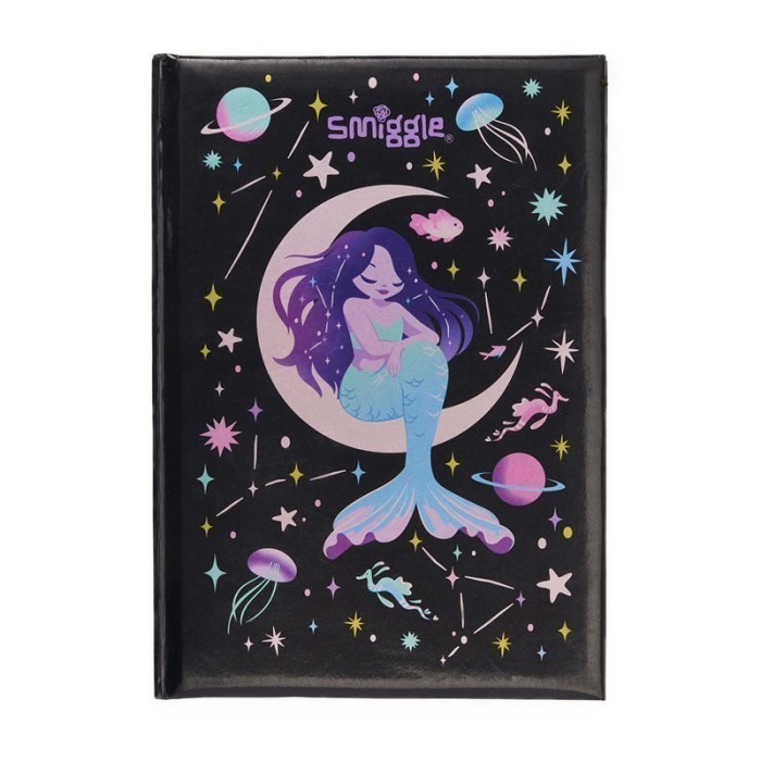 

Original Smiggle Limitless A5 Hardcover Notebook - IGL401297BLM