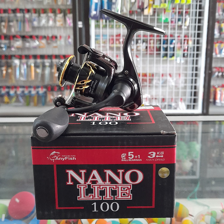 Reel Mini Anyfish Nano Lite 100 Power Handle Aluminium Spool