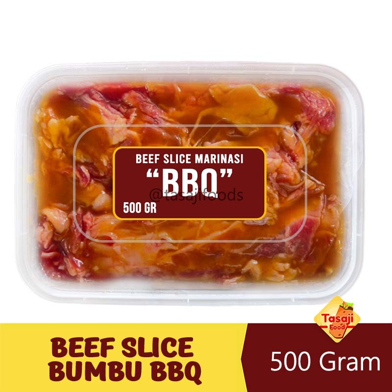 

Daging Slice Marinasi BBQ 500gr