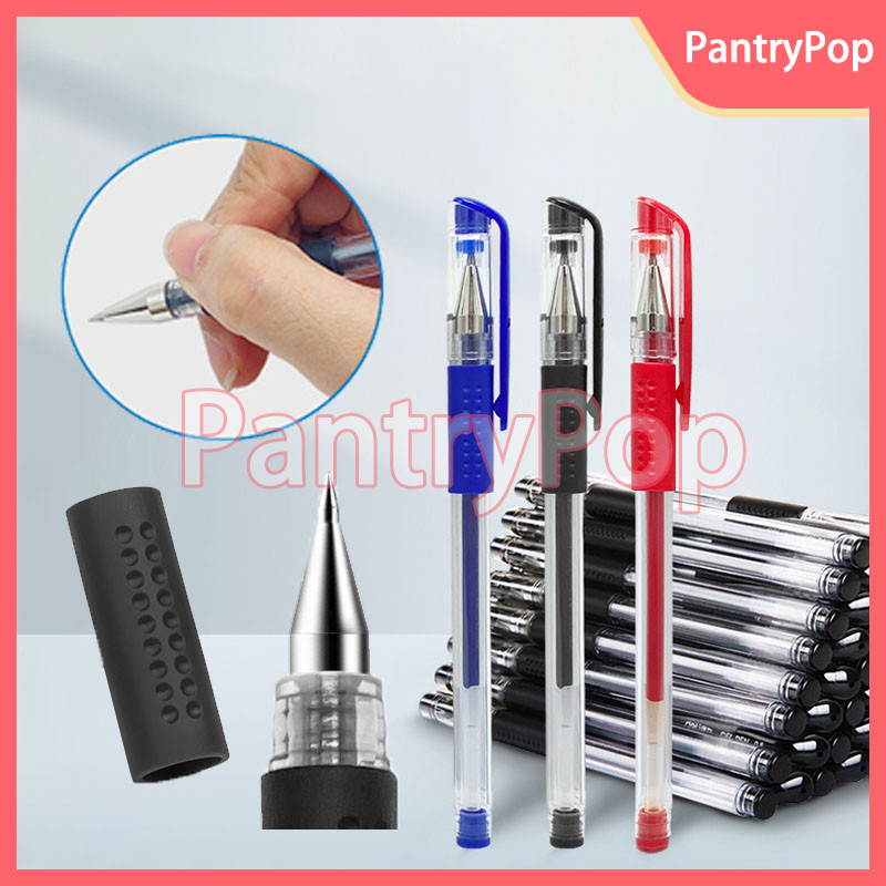 

Pena Gel 0.5 mm 10Pcs/ Alat Menulis / Pulpen / Perlengkapan Sekolah / Stationery / Pena Standart Hitam Merah Biru 0.5 mm