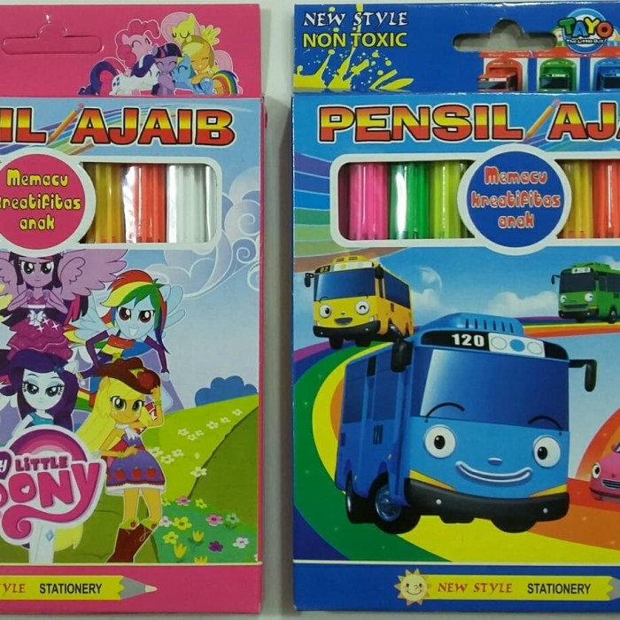 

[NEW COLLECTION] Spidol Air Magic Ajaib Pensil Warna Air Crayon