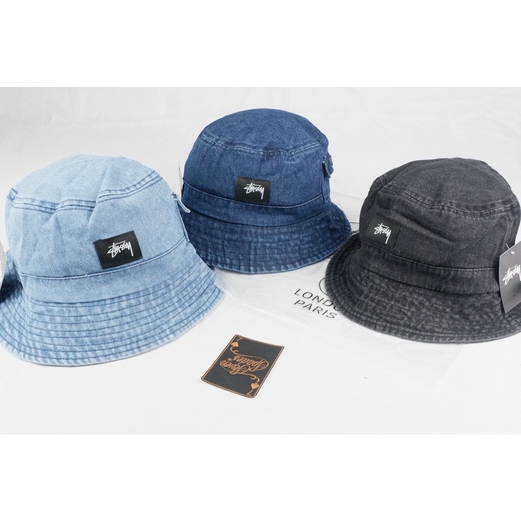 DISCON 50% - BUCKET HATS STUSSY JEANS