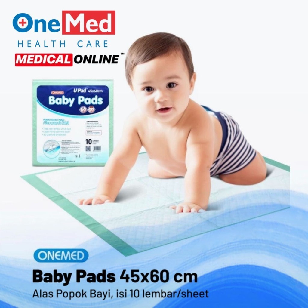 UPAD BABY ONEMED UNDERPAD BABY PADS PERLAK POPOK BAYI MEDICAL ONLINE