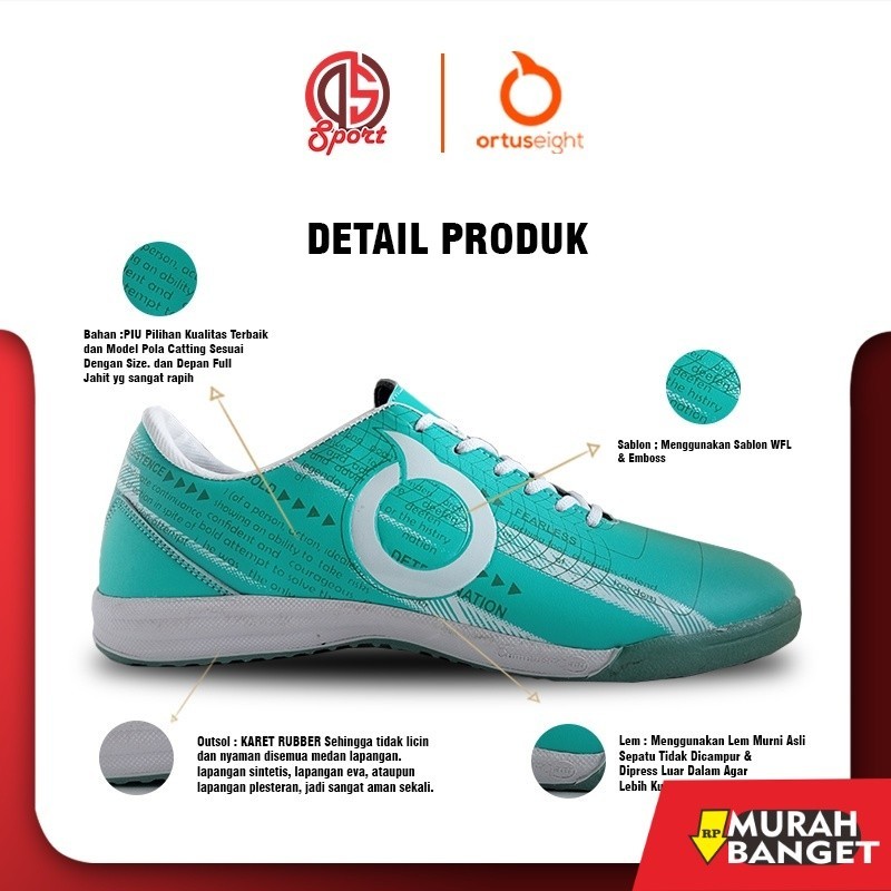 Sepatu specs keren- SEPATU FUTSAL ORTUSEIGHT CATALYST LEGION V2 IN ORTUS BLUE TOSCA