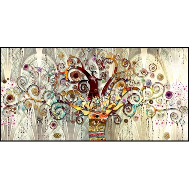 

GATYZTORY Painting By Numbers Gustav Klimt Tree Of Life For Adults Large size Unique Gift Drawing On Canvans Abstract Painting