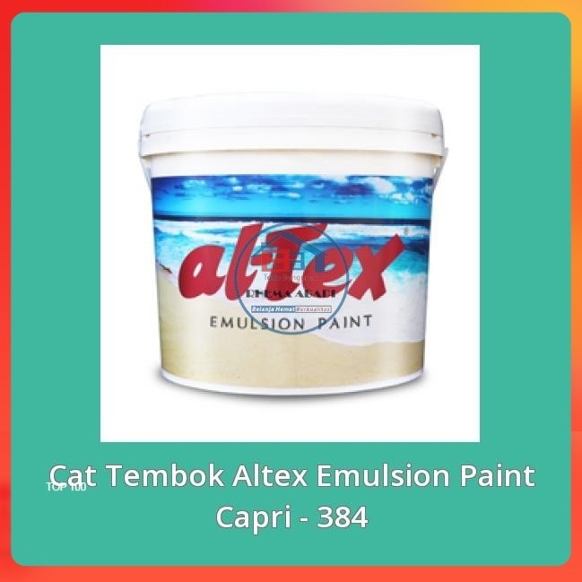 COD Cat Tembok Altex Emulsion Paint - Capri - 384 - 1 kg.