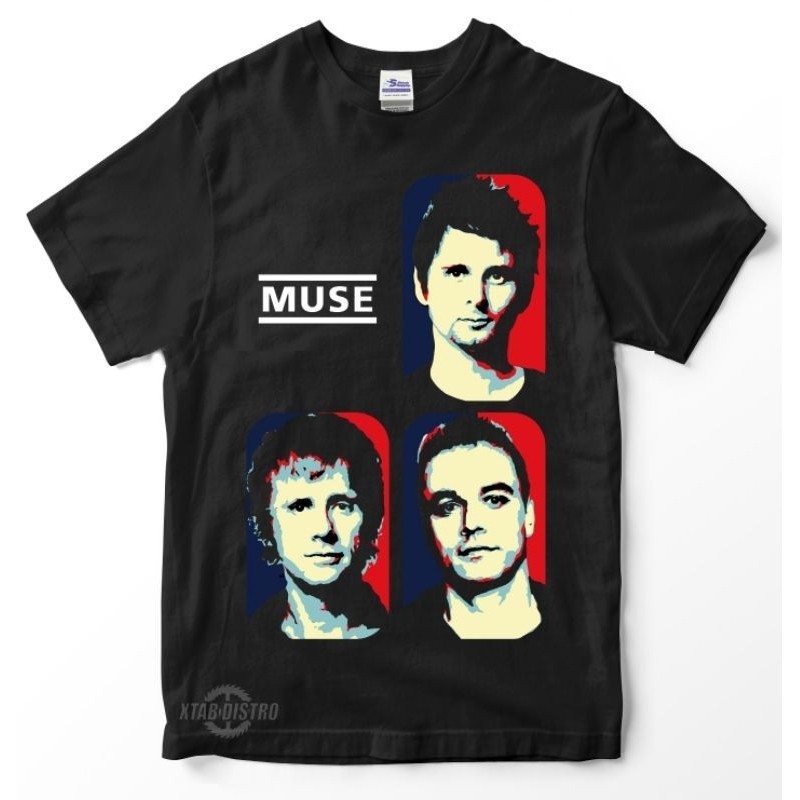 kaos MUSE 3 ABSOLUTION Premium tshirt kaos band muse hysteria