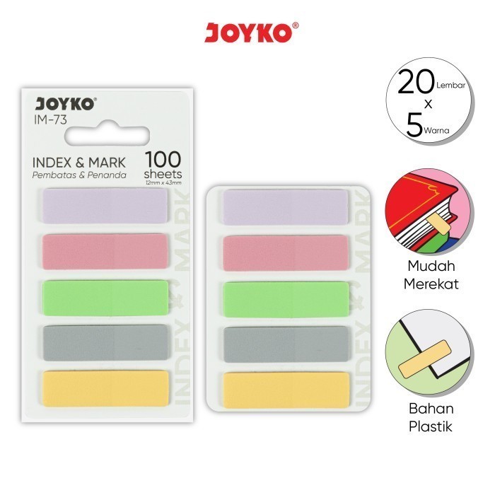 

Index Mark IM-73 Penanda Pembatas Joyko Plastik