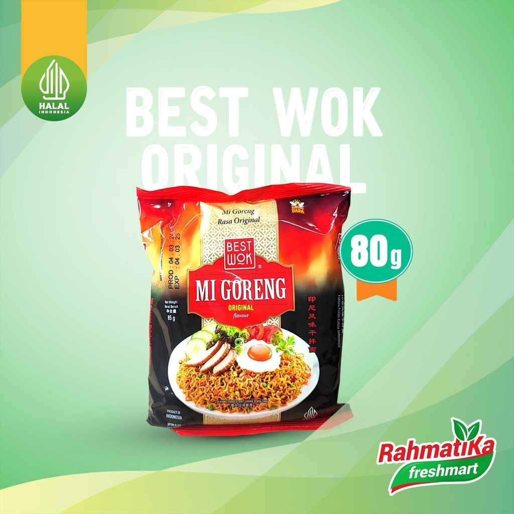 

Best Wok Mi Goreng Original / Mie Goreng 80 gram
