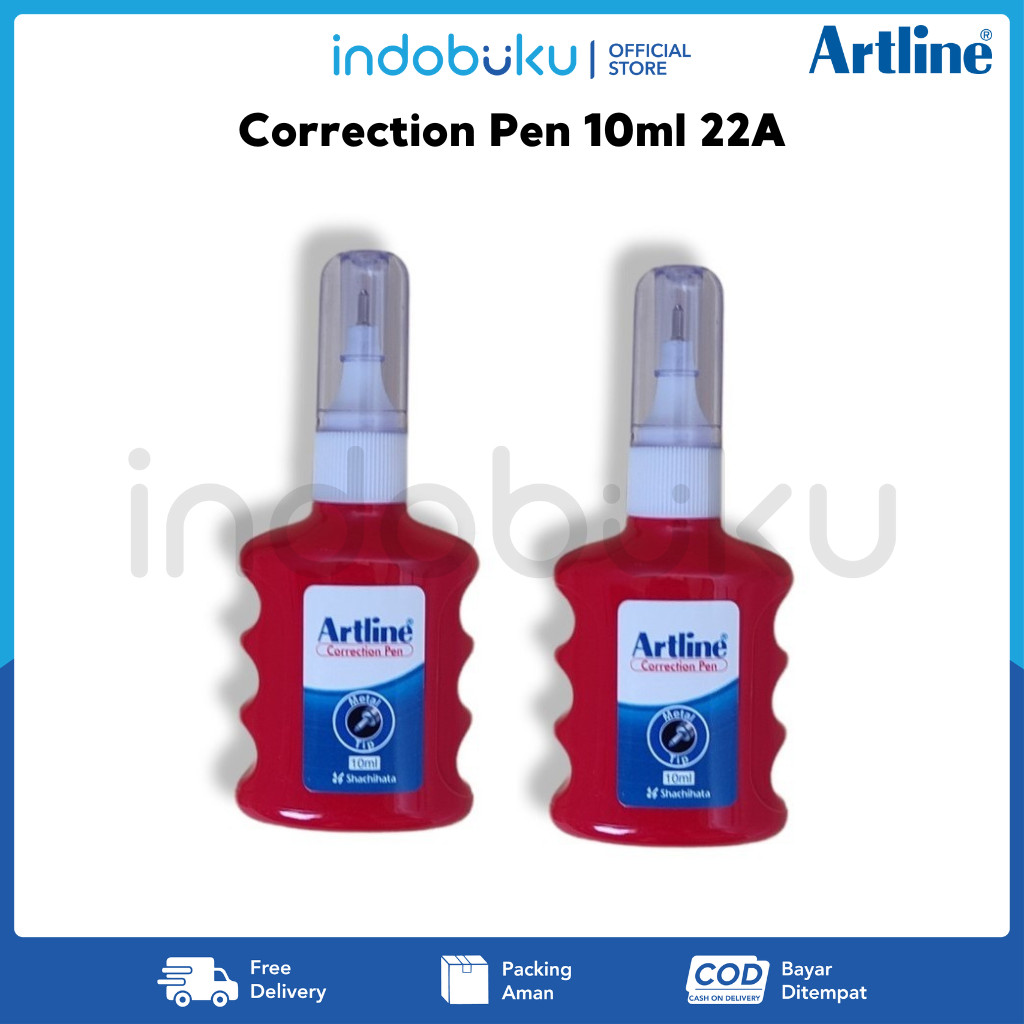 

Correction Pen Artline 10ml 22A / Tipe-Ex Artline 10ml 22A