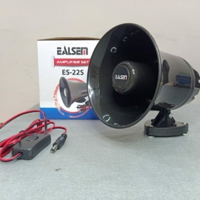 SPEAKER CORONG/AMPLIFIER SET EALSEN ES-22S / Speaker Dagang Keliling