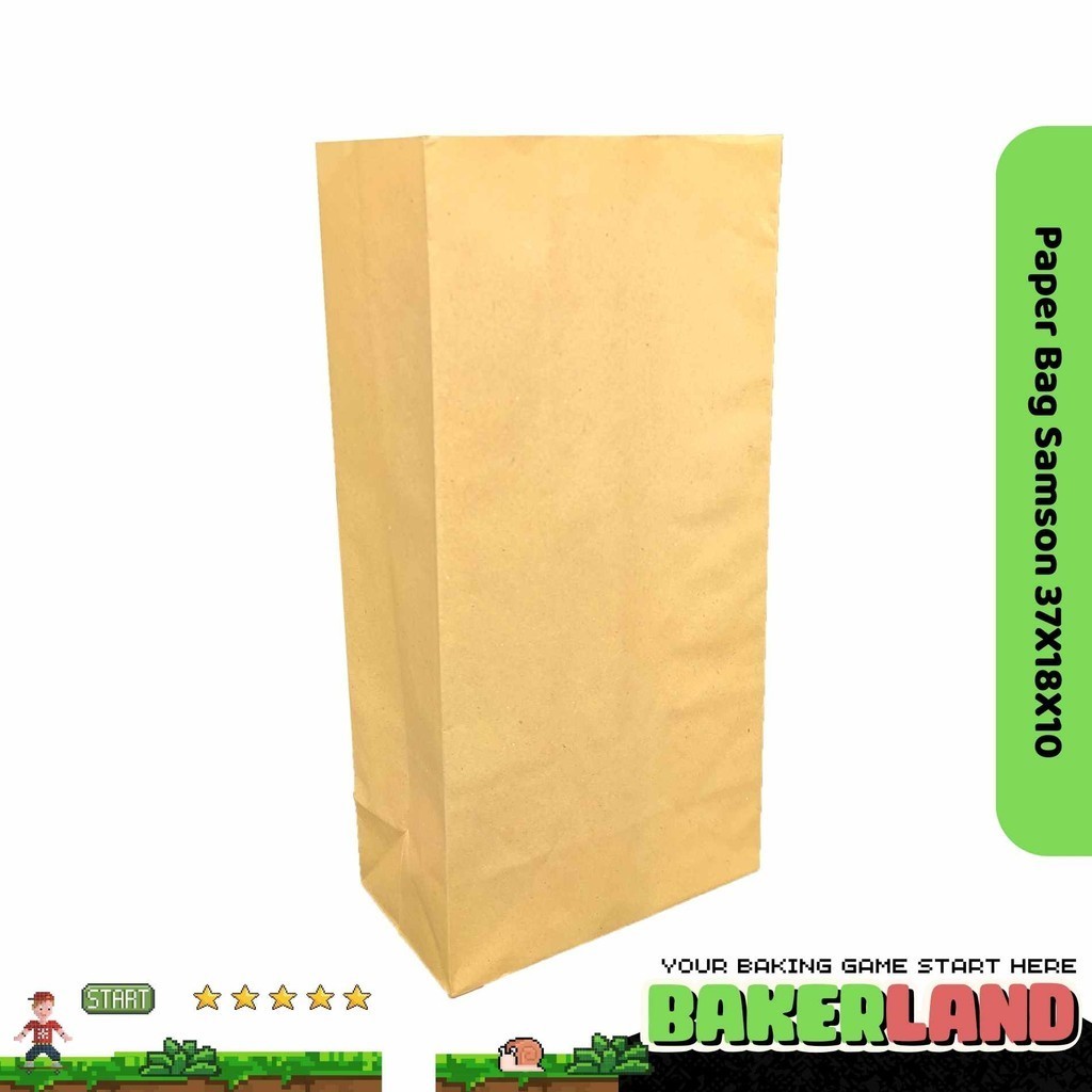 Kantong Kertas Coklat Jumbo, Paper Bag Coklat, kantong kertas samson, Paper Bag Besar