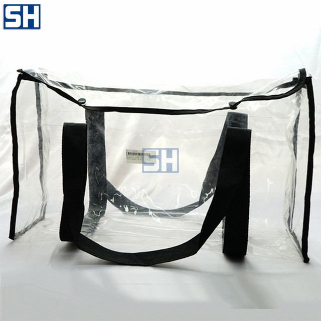 TAS HITAM PVC, T : 0.25, ZIPPER YKK - TAS