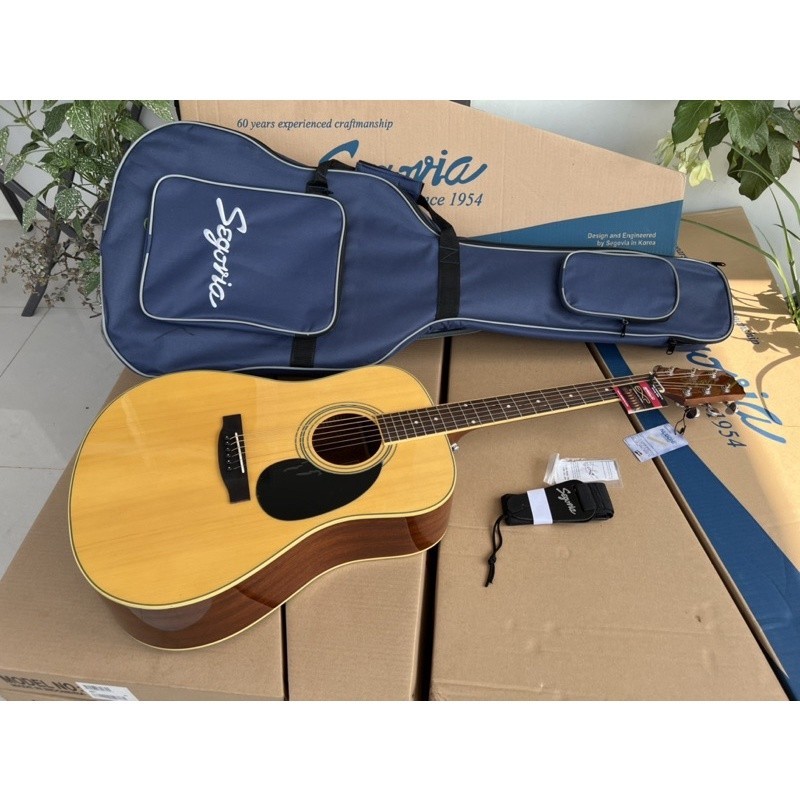 Gitar Segovia D 07 GN Akustik Elektrik Original Bonus Gigbag & Strap Segovia Ori