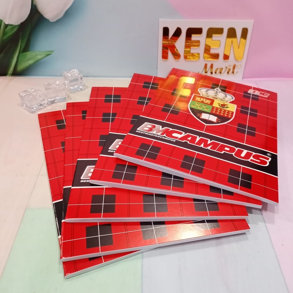 

(10Pc) Buku Tulis Kampus Merek BMC Isi 36 Lembar PANJANG BESAR RB9