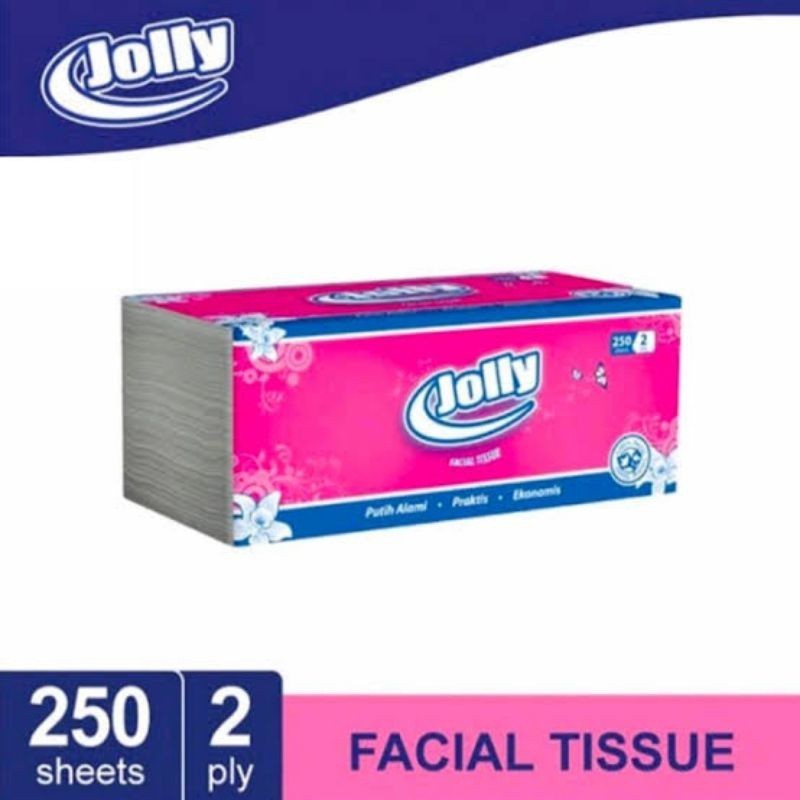Tissue Jolly 250S besar / Tisu Wajah