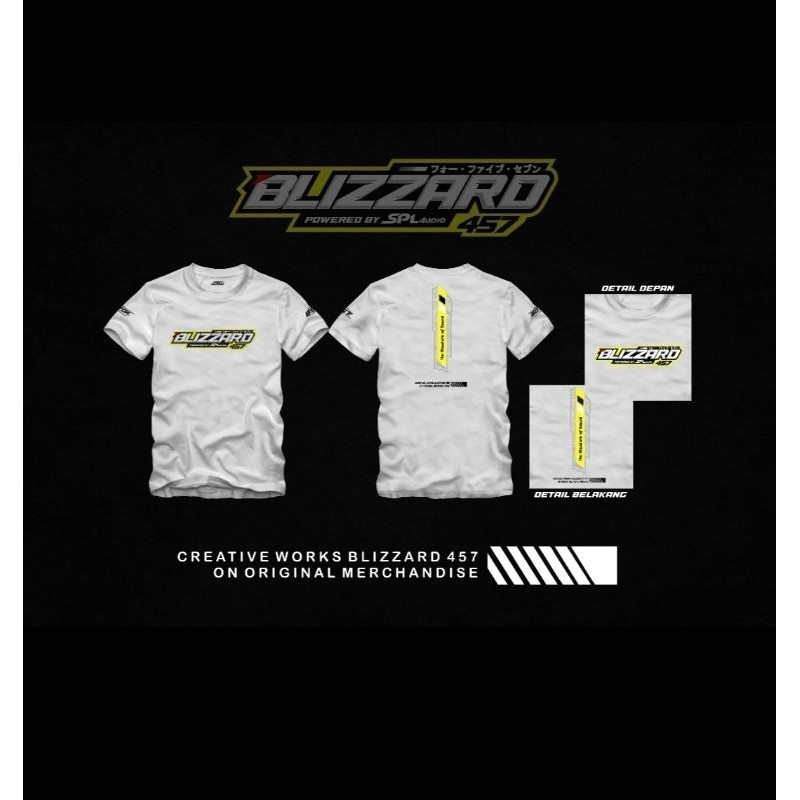 T-Shirt (Kaos) Blizzard Audio DC1