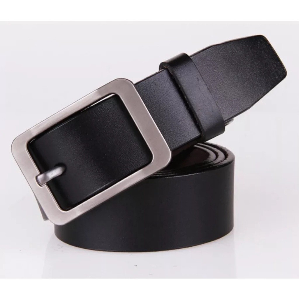 Gesper Tali Ikat Pinggang Kulit Pria Original Asli Distro Ori Impor Import Sabuk Celana Peria Laki L