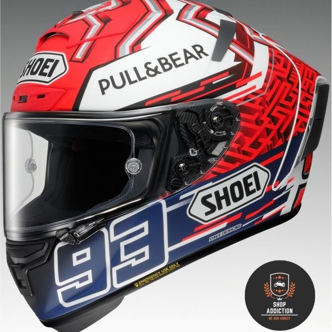 Shoei X-Fourteen Marquez 5 Limited Edition Ori Sni Full Face Helm - M Ikhsanfajar666