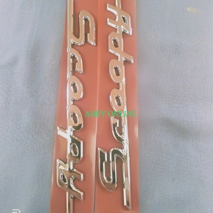 Emblem logo Honda Scoopy fi K16 2013-2016 berkualitas Super