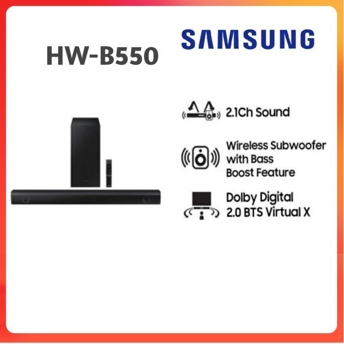 SAMSUNG SOUNDBAR HW B550 / HW-B550 wireless soundbar bluetooth