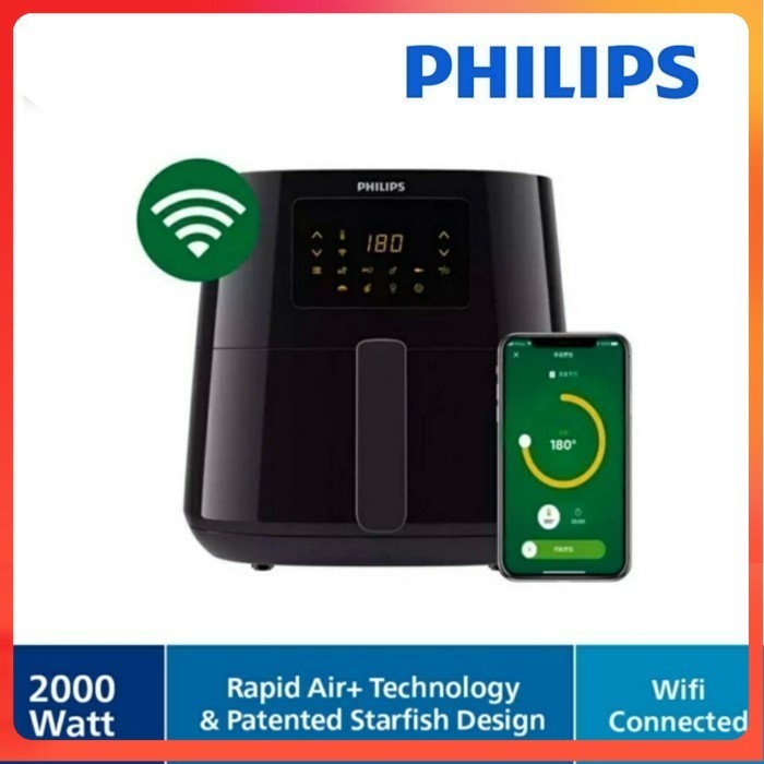 Philips HD9280 Air Fryer 6.2L - Penggorengan Udara Sehat